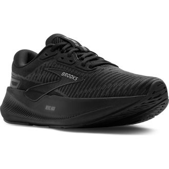Brooks Revel Max Running Shoe in Black/Black/Ebony at Nordstrom, Size 10.5