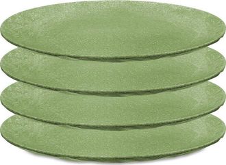 Koziol Platos Dise&ntilde;o Moderno Nature Leaf Verde 26 Cm