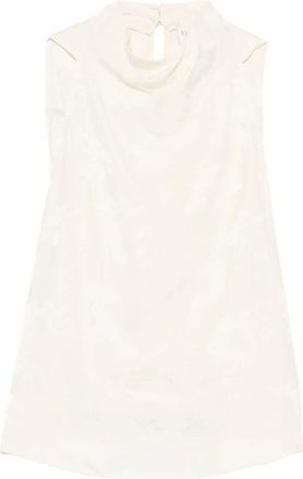 Forte_Forte Forte_Forte Top Sbieco Jaquard Fluido Bouquet