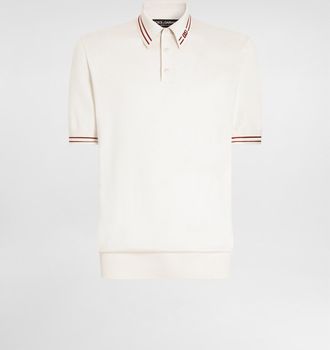 Dolce & Gabbana Polo M/c - Man Sweaters And Cardigans White 44