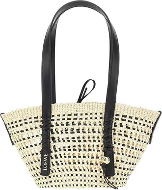 Loewe Braided palm small Braid basket bag Woman One Size