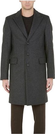 Paolo Pecora Hombre, Abrigos, Negro, Talla: M