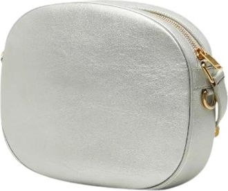 Celine Pre-owned C Charm Leren Schoudertas - Dames - Vintage Schoudertas - Grijs - ONE Size - Leer - Vintage