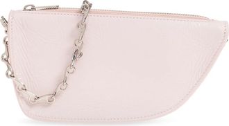Burberry Sling Shield Micro Bag - Dames - Schoudertassen - Roze - ONE Size - Leer - Tassen