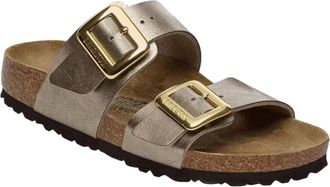 Birkenstock Sydney Cushion Buckle Graceful Taupe 1029372 Womens