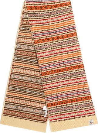 Bally Wollen sjaal - Bruin