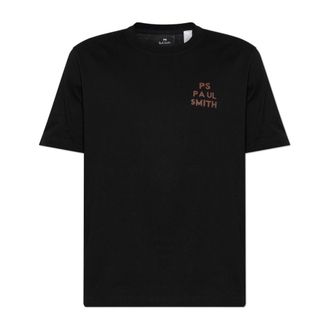 Paul Smith T-shirt with Print - male - PS By Paul Smith - T-Shirts - Black - 2XL - Tops