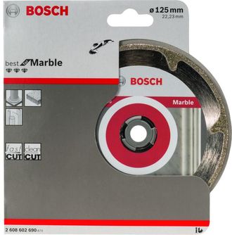 Bosch Disco Corte Diamante Best Marble 125 X 2223 X 22 X 3 Bosch 2608602690