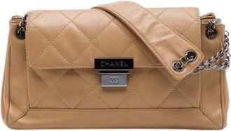 Chanel Borsa a spalla Chanel Pre-owned in pelle Caviar trapuntata - - Pre-owned - Donna - Beige - ONE SIZE