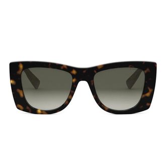 Bulgari Sunglasses, unisex, Multicolor, Size: 52 MM Roma Butterfly Sunglasses