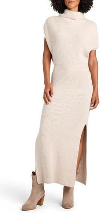 Splendid Marigold Maxi Sweater Dress in Wheat Heather at Nordstrom Rack, Size X-Large