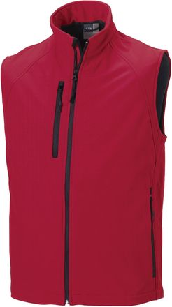 Russell Athletic Russell Heren 3 Laags Zacht Schaaltje Giletjasje (Klassiek rood)