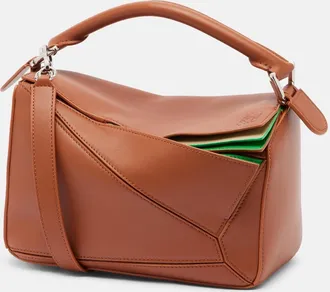 Loewe Puzzle Small layered top-handle bag