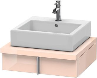 Duravit Duravit Vero M&oacute;dulo De Lavabo Para Consola, 6560, 1 Caj&oacute;n, 600 Mm, Color (frente/cuerpo): Perla De Albaricoque Laca De Alto Brillo - Ve656001010