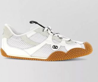 Valentino Garavani leather amphibia low-top sneakers