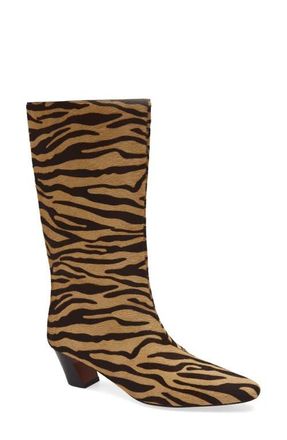 Loeffler Randall Cleo Bootie in Zebra at Nordstrom, Size 10.5