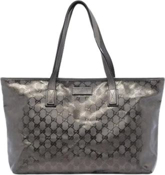 Gucci Pre-owned Tote Bags, female, Brown, Size: ONE SIZE Pre-owned Tote Bag