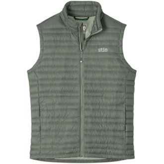Stio Mens Pinion Down Vest Gray XXL