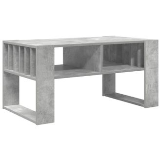 vidaXL Mesa De Caf&eacute; Gris Concreto 92 X 49,5 X 45 Cm Vidaxl