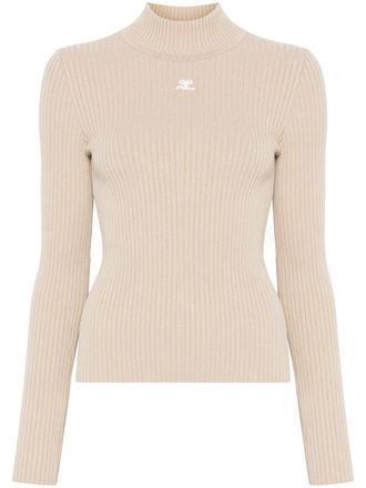 Courrèges Reedition Knit ls Jumper