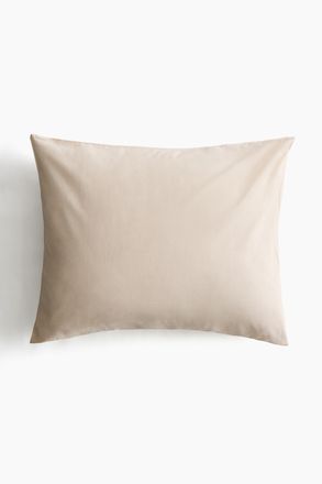 H&M Baumwoll-Kopfkissenbezug - Beige