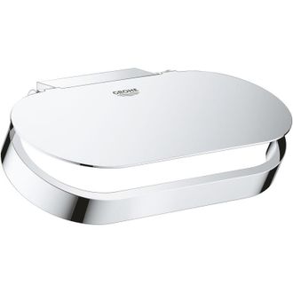 GROHE Selection Dispensador Met&aacute;lico De Papel Pintado Con Tapa, Cromo (41069000) - Grohe