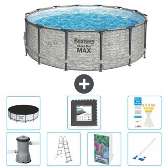 Bestway Piscina Bestway Steel Pro Max Redonda - 427x122 Cm - 8-piezas S610
