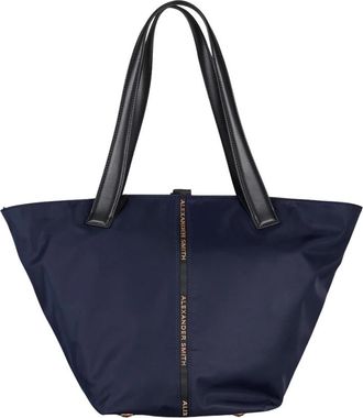 Alexander Smith Lauren Shopper - Dames - Shoppers - Blauw - ONE Size - Nylon - Tassen