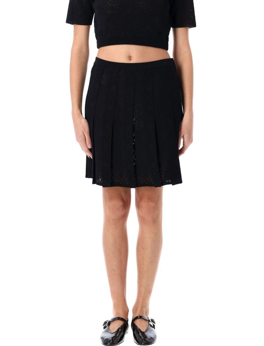 スカート GIVENCHY PLEATED MONOGRAM SKIRT Givenchy Pleated Skirt In Monogram 72 Jacquard from $973.00
