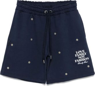 Family Fir$t Milano Shorts a fiori - Blu