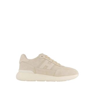 Hogan H709 Allacciato H Banda Suede - Heren - Sneakers - Wit - 42 1/2 EU - Su&egrave;de - Schoenen