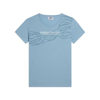 Freddy T-shirt FREDDY TRAINING con Motivo Grafico