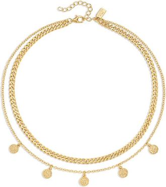 Electric Picks Golden Empire Necklace at Nordstrom