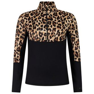 Protest PRTMeline 1/4 Zip Active Top Fleecepullover f&uuml;r Damen | schwarz