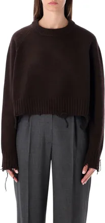 Low Classic Sweaters Brown