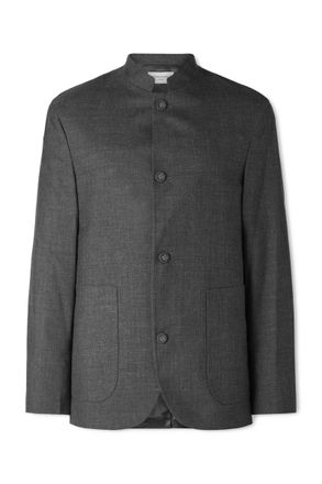 Officine G&eacute;n&eacute;rale Meryl Virgin Wool, Silk and Linen-Blend Jacket