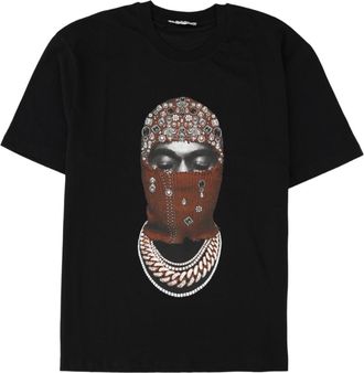 Ih Nom Uh Nit Black Bold Bandana Artwork Graphic T-Shirt