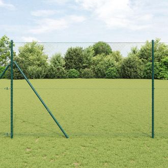 Berkfield Home Hexagon Fence Grey 1, 5x50 m Steel
