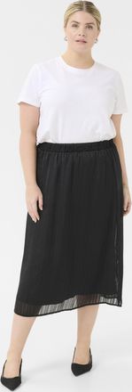 Kaffe Curve Rok A-shape Black