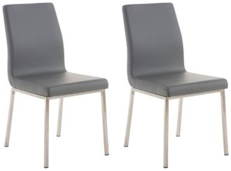 Clp Clp - Set De 2 Sillas De Comedor Colmar Gris