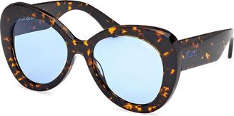 Pucci Emilio Pucci EP0232 52V Womens Sunglasses Tortoiseshell Size 56
