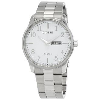 Citizen White Dial Mens Watch BM8550-81A