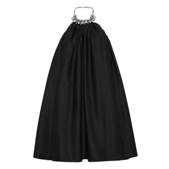 Philipp Plein Vestido Trapecio con Escote Halter - Dresses - Mujer - Negro - S