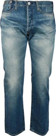 Junya Watanabe Medium Blue Straight-Leg Denim Jeans