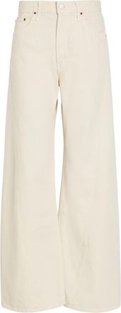 Mother The Lemon Twist Wide-leg Jeans - White - 27 (W27 / UK8-10 / S)