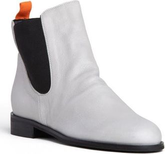 BEAUTIISOLES Reba Leather Bootie in Off-White at Nordstrom, Size 36