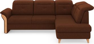 HOME AFFAIRE Ecksofa »Dangast L-Form« Kopfteilverstellung, wahlweise mit motorischer Relaxfunktion