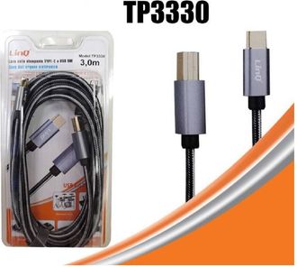 Trade Shop Trade Shop - Usb Bm Usb Type-c Standard Para Electrical Organ Computer 3 Mt Tpc3330