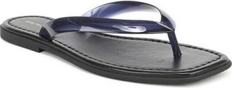 Veronica Beard Clea Flip Flop in Navy at Nordstrom, Size 10