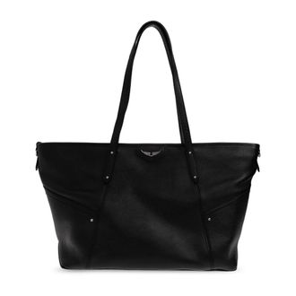 Zadig&Voltaire Tassen, Dames, Zwart, ONE Size, Leer, Z Shopper Bag